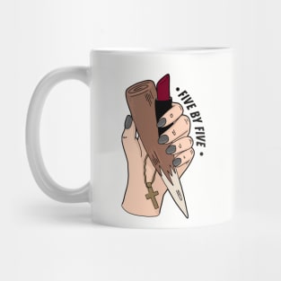 Faith Five by Five Buffy The Vampire Slayer Mug